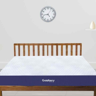 Grassberry Sweet Sixteen - Pocketed Spring With Memory Foam Mattress + Free Accessories Worth 6660