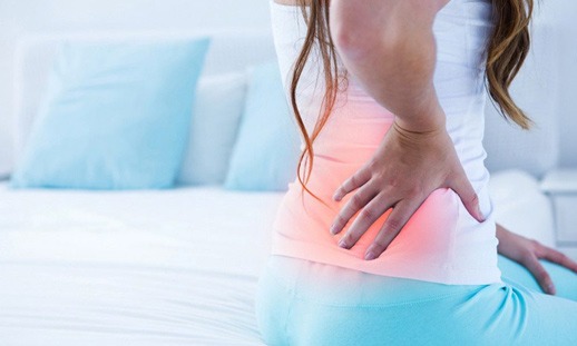 hip back pain level
